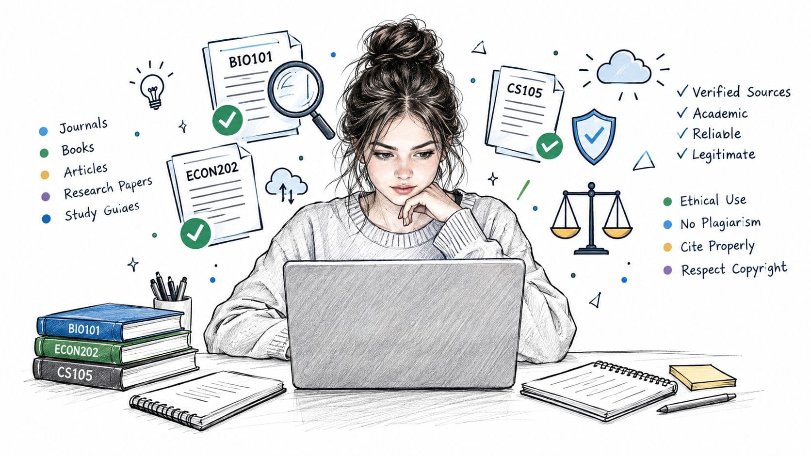 10 Ways to Find College Notes Online