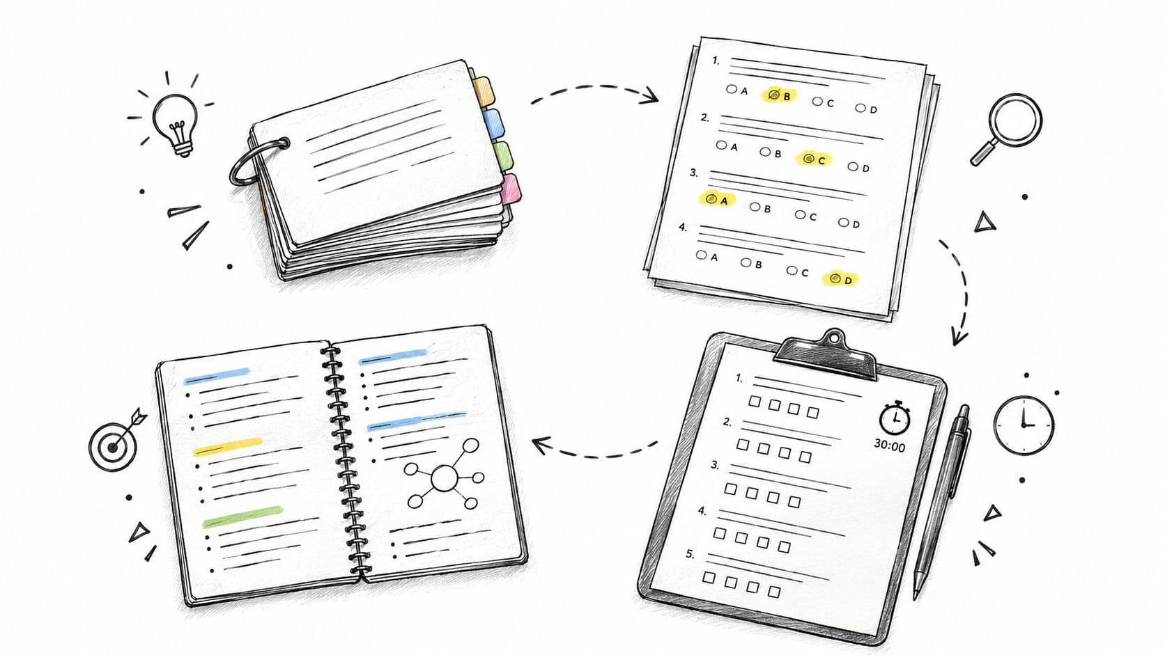10 Exam Preparation Materials for Smarter Revision