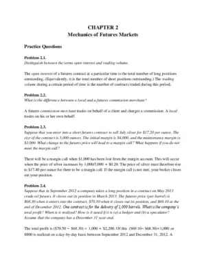 Solution Manual For Options, Futures, And Other Derivatives, 8th Edition