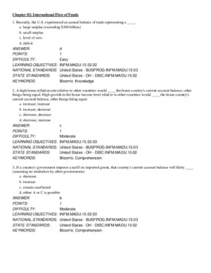 International Financial Management 13th Edition Test Bank