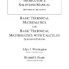 Solution Manual for Basic Technical Mathematics, 11th Edition