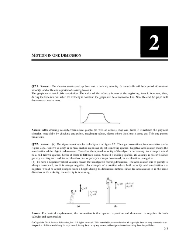 Solution Manual For College Physics: A Strategic Approach, 4th Edition