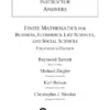 Solution Manual for Finite Mathematics for Business, Economics, Life Sciences, and Social Sciences, 14th Edition