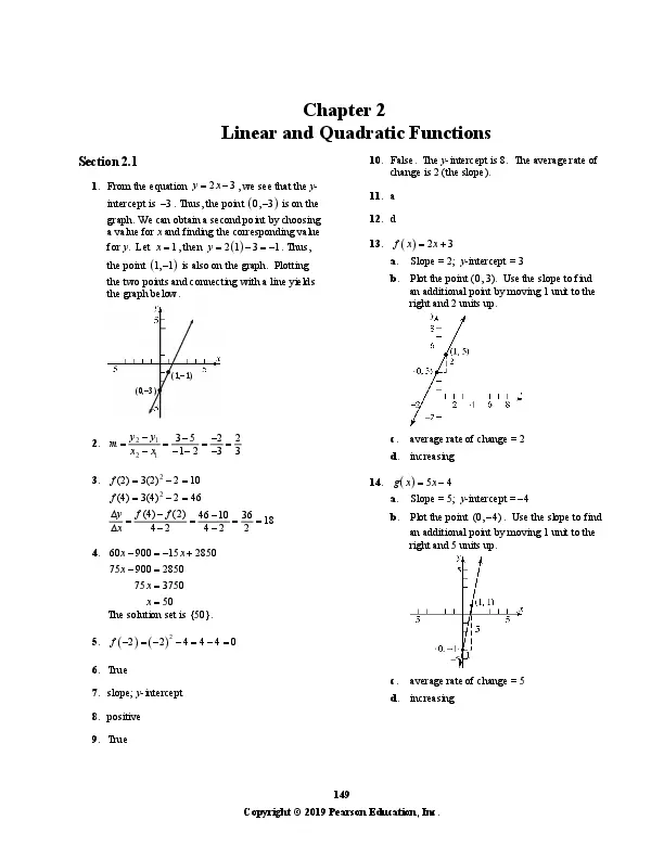 Solution Manual for Precalculus: Concepts Through Functions, A Unit Circle Approach to Trigonometry, 4th Edition