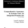 Solution Manual for Manual Practice Set for Comprehensive Assurance and Systems Tool, 4th Edition