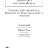 Solution Manual for Introductory Statistics: Exploring the World Through Data, 3rd Edition