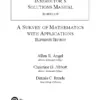 Solution Manual for A Survey of Mathematics with Applications, 11th Edition