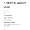 Test Bank For A History of Western Music, 10th Edition