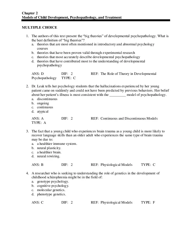 Test Bank for Foundations in Microbiology: Basic Principles, 10th Edition