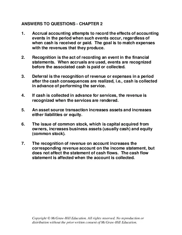 Solution Manual for Fundamental Financial Accounting Concepts, 10th Edition