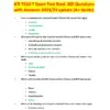 2023-2024 ATI PN Teas Exam with Answers (300 Solved Questions)