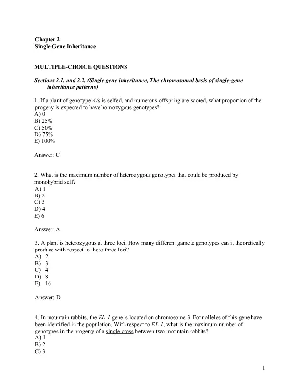 Introduction To Genetic Analysis, Eleventh Edition Test Bank