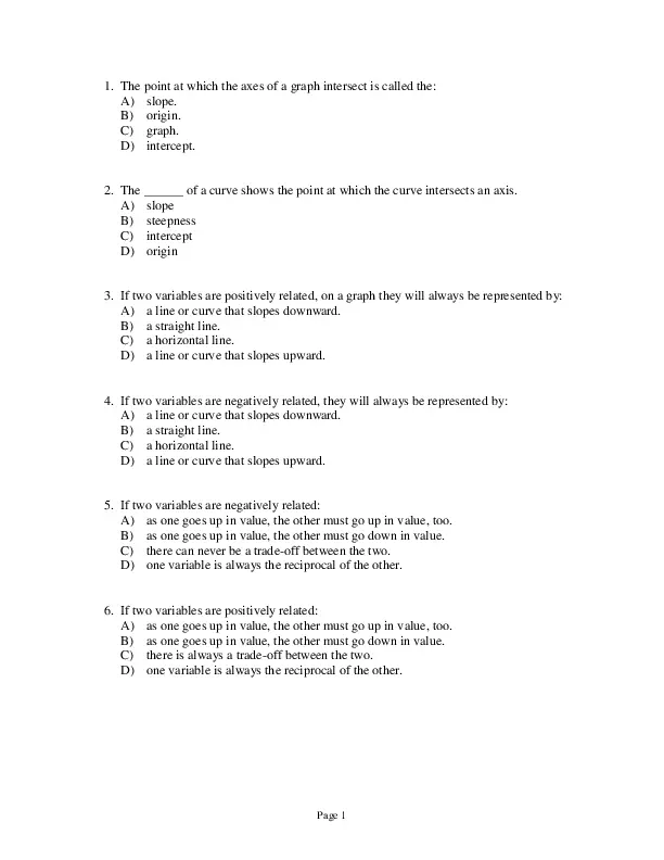 Economics, 4th Edition Test Bank